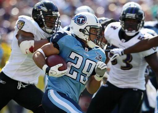 图文nfl田纳西泰坦vs乌鸦卡尔闪电突袭