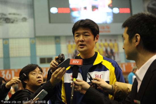 李牧:北京男排进决赛不是终点 上海王朝后机会均等