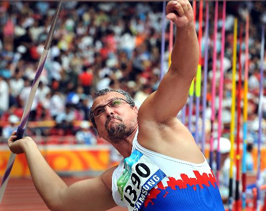 图文男子标枪f5758级决赛赛况波尔曼获得铜牌