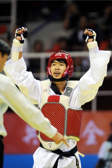 图文-全运会跆拳道80公斤以上级赛况 郑义独领风骚_综合体育_nike新浪