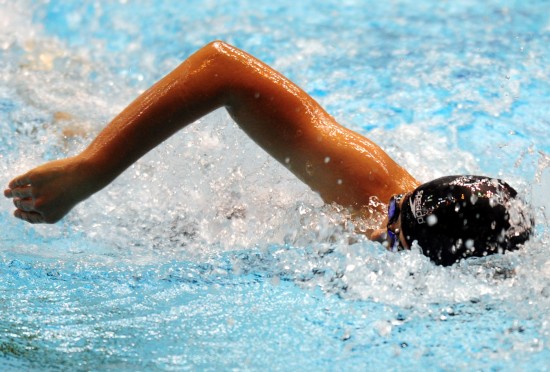 图文-短池世界杯东京站 女子200米自由泳张佳琪获第4