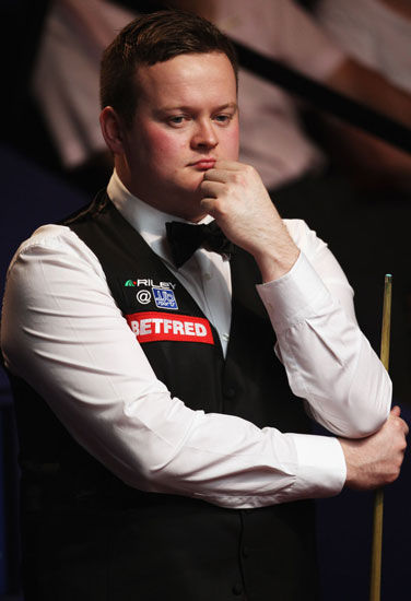 图文斯诺克世锦赛首日激战小胖子墨菲很淡定