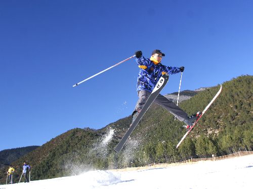 鞍山香格里拉滑雪场图片