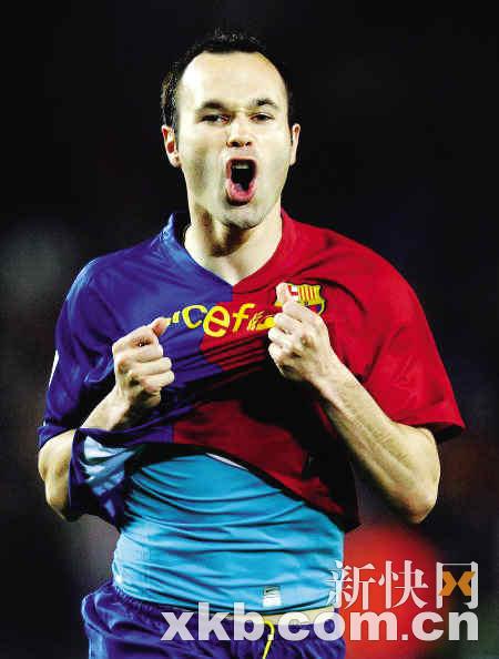 伊涅斯塔惊艳诺坎普