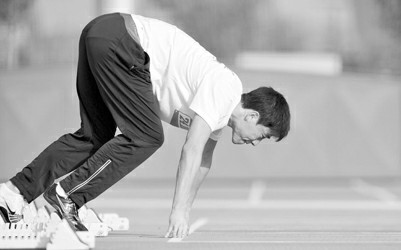 刘翔今跨出虎年比赛第一步