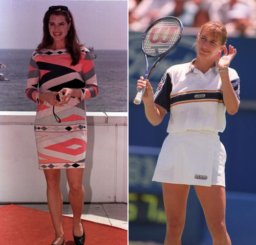 阿加西自传曝光情史影星前妻曾视格拉芙为偶像图